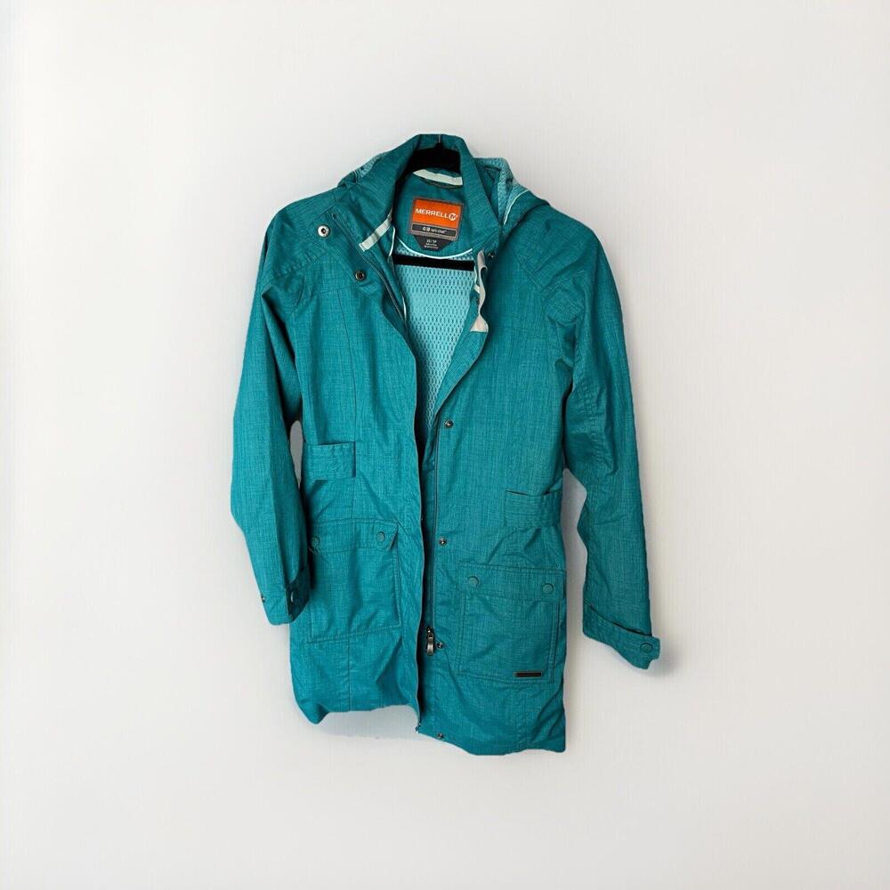 Merrell Teal Waterproof Hooded Women's Jacket